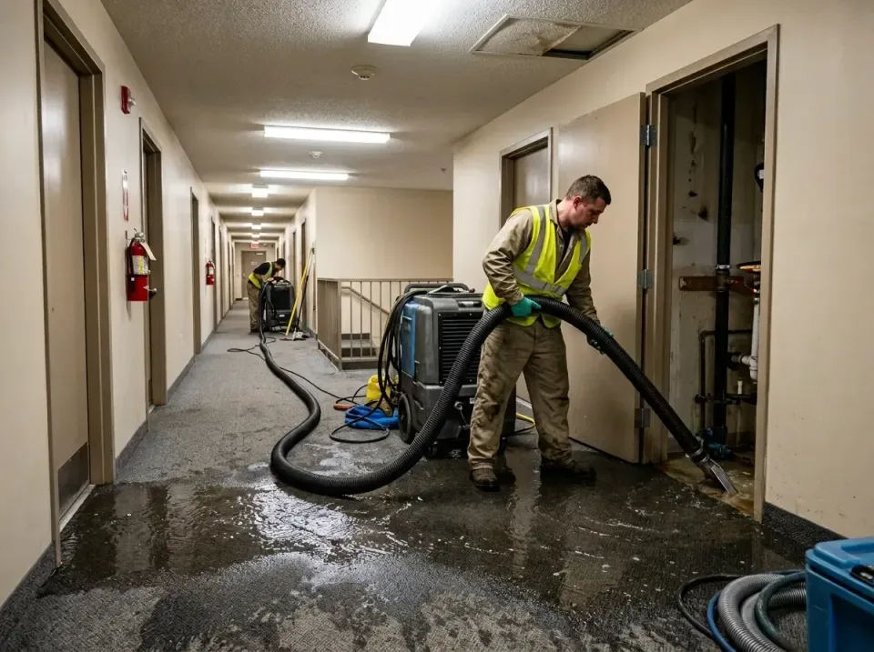 multi-unit-apartment-hallway-f-005 — frequently asked questions, Emergency Burst Pipe Water Extraction & Removal in Raymond,…